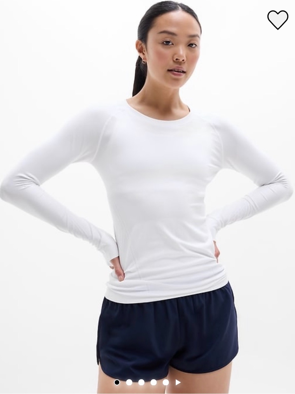 Athleta Seamless Momentum Top